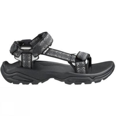 Sandalias Teva Terra Fi 4 Hombre Gris Oscuro - Chile PXD863975